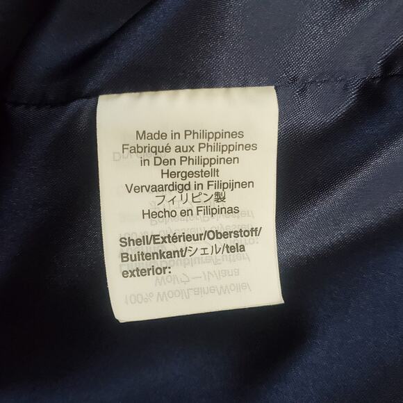 J Crew Regent TopCoat Double Serge Coat Jacket 100% Wool Black C8552 Size 10 - Picture 8 of 8